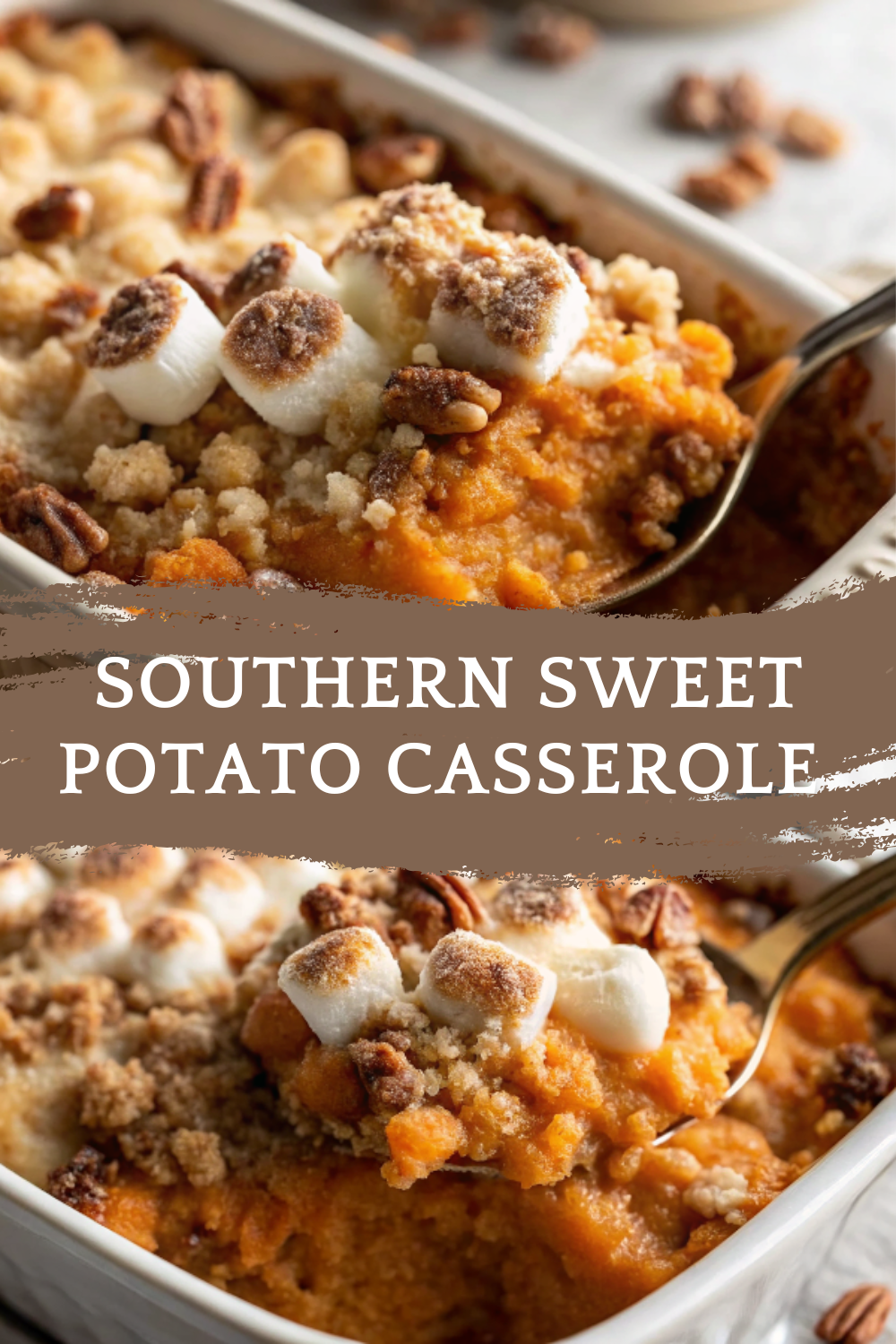 Southern Sweet Potato Casserole with Pecan Topping – A Classic Holiday Favorite
