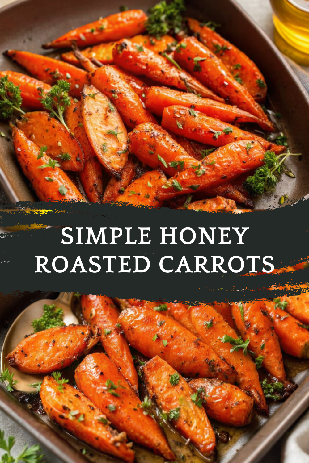 Simple Honey Roasted Carrots (Oven 400°F) — Sweet, Savory & Perfectly Tender
