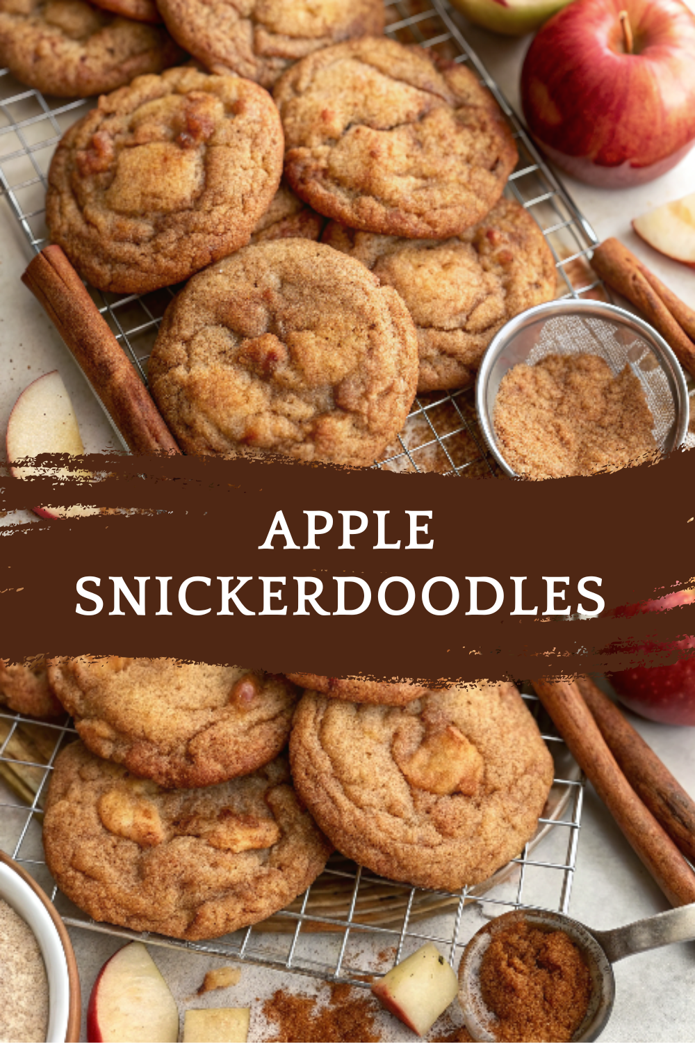 Apple Snickerdoodles – Soft, Chewy & Packed with Fall Flavor