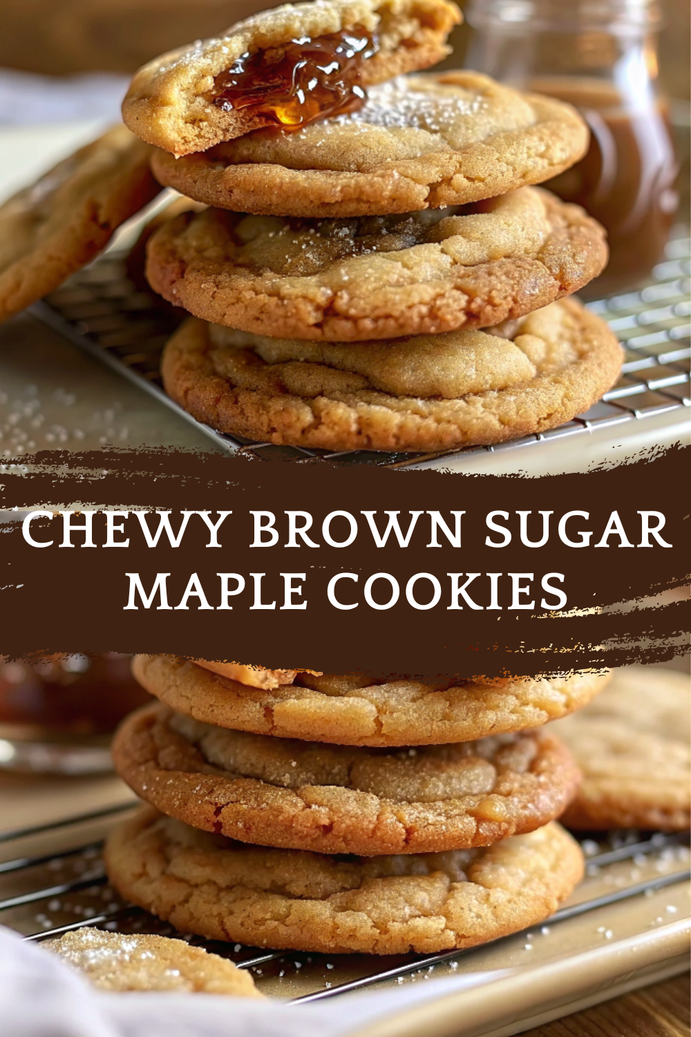 Chewy Brown Sugar Maple Cookies — Soft, Warm & Perfectly Cozy