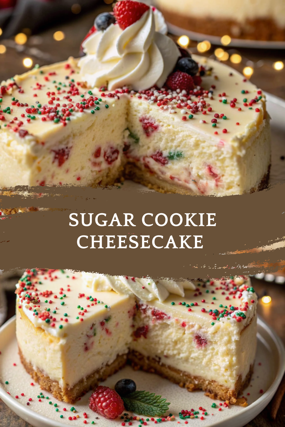 Sugar Cookie Cheesecake – Festive & Easy Dessert for Gatherings