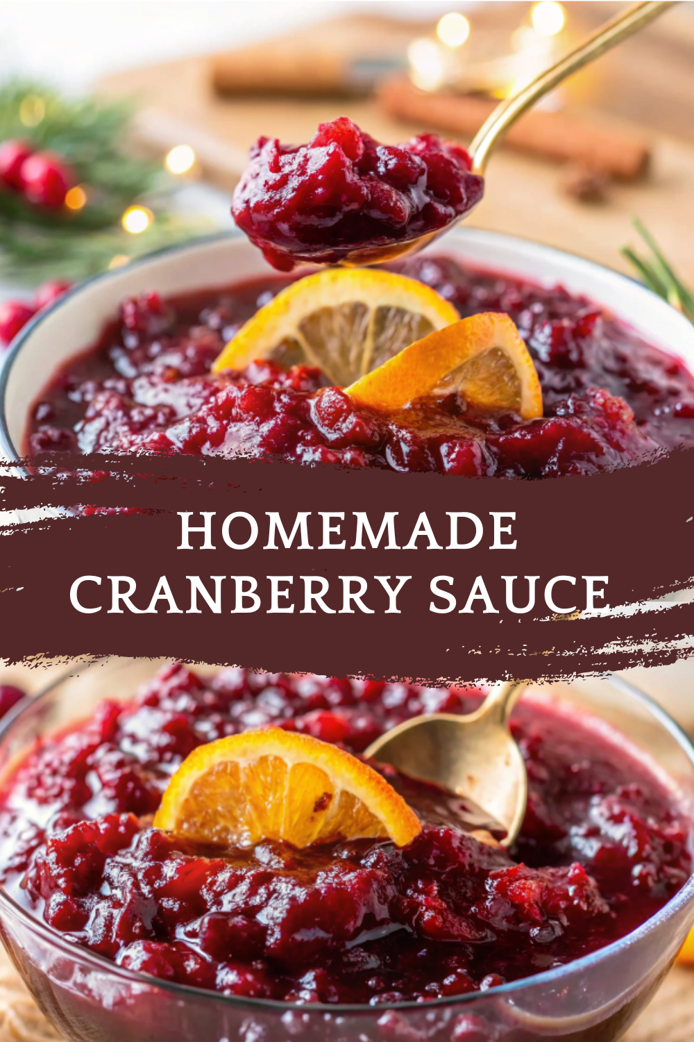 Homemade Cranberry Sauce — Tangy, Sweet & Perfect for the Holidays
