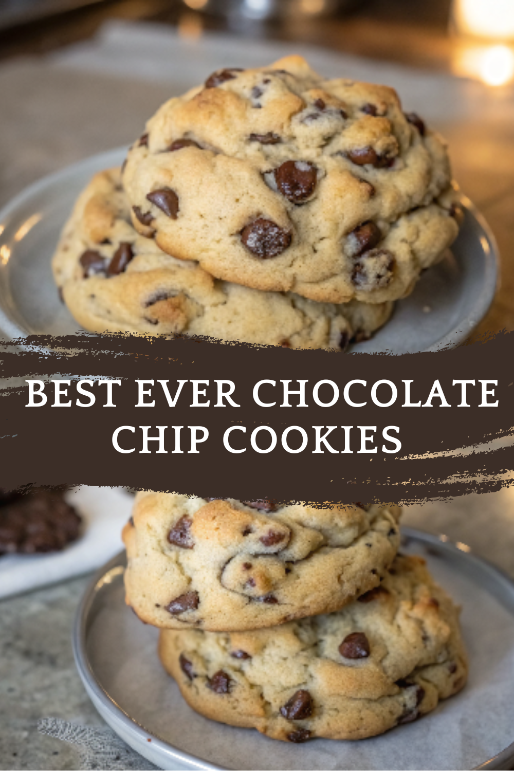 Best Ever Chocolate Chip Cookies – Soft, Thick & Bakery-Style