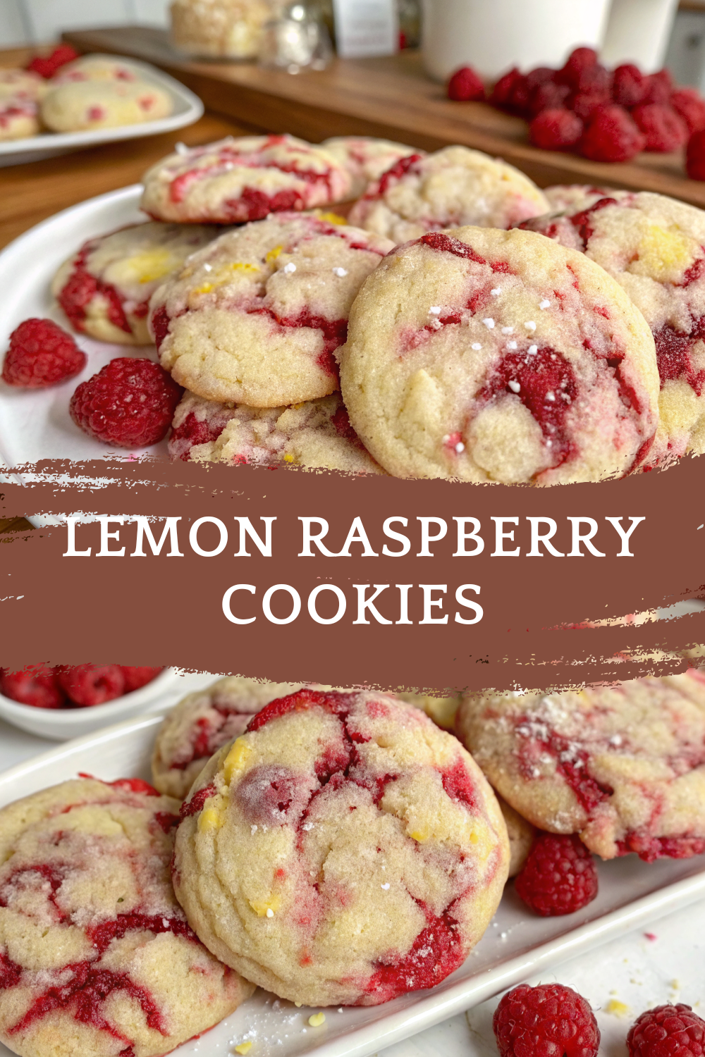 Lemon Raspberry Cookies – Soft, Bright & Bursting with Real Fruit Flavor