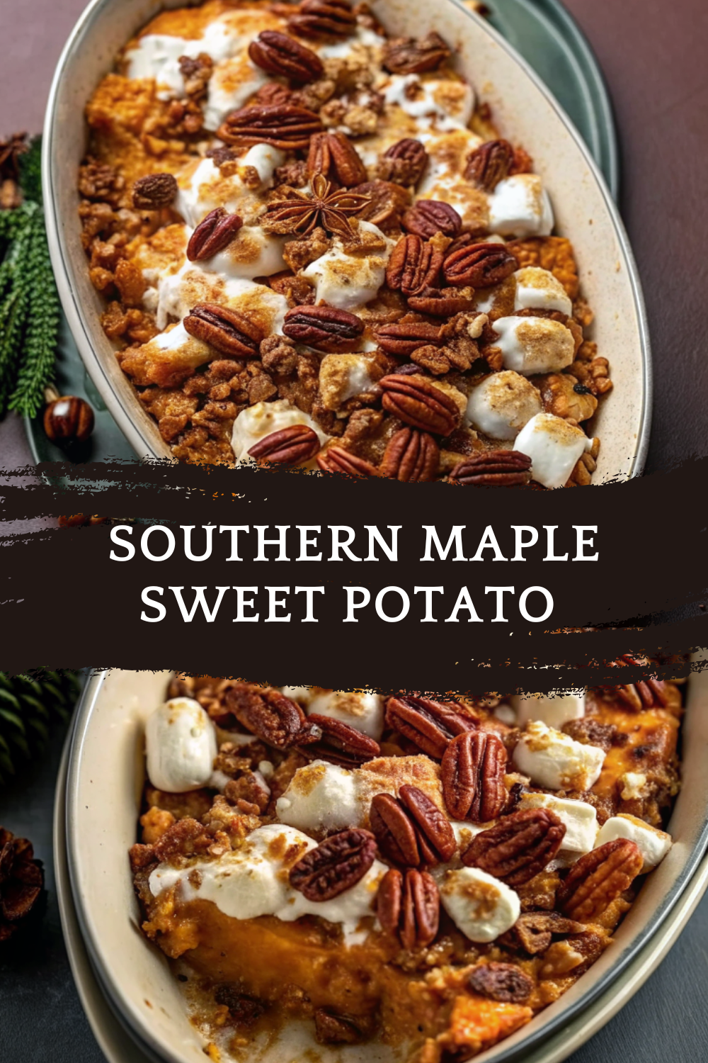 Southern Maple Sweet Potato Holiday Casserole Recipe
