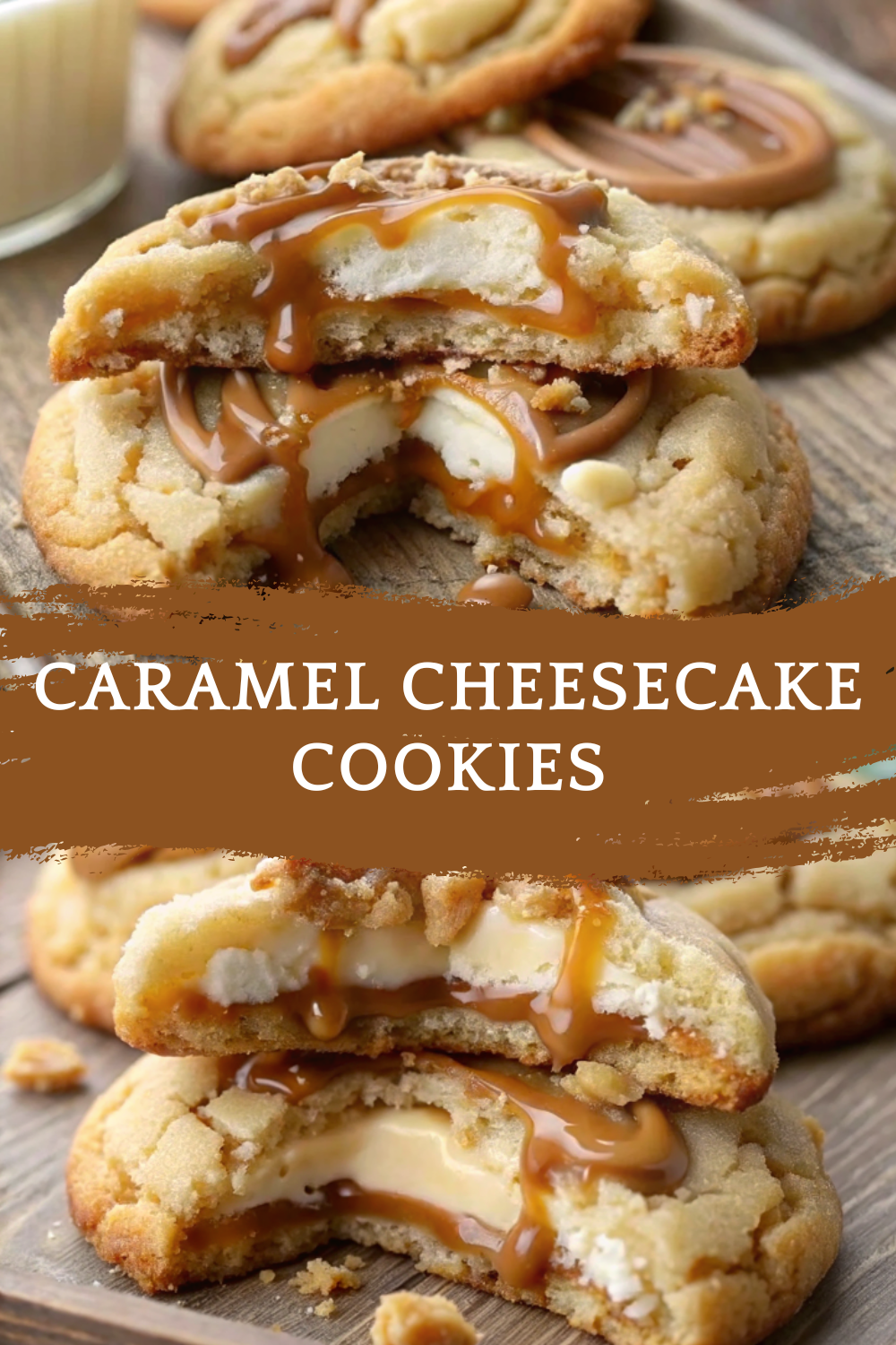 Caramel Cheesecake Cookies – Soft, Creamy & Irresistibly Gooey