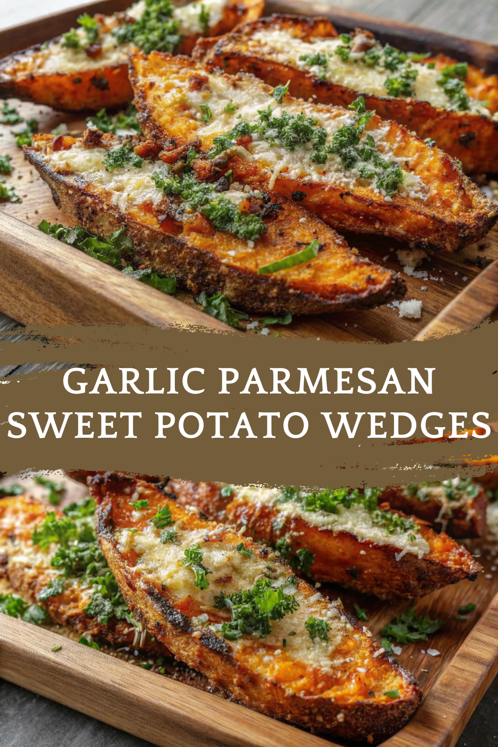 Garlic Parmesan Sweet Potato Wedges You Need to Try!