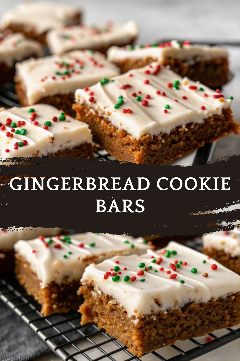Gingerbread Cookie Bars – Soft, Spiced & Perfect for Christmas