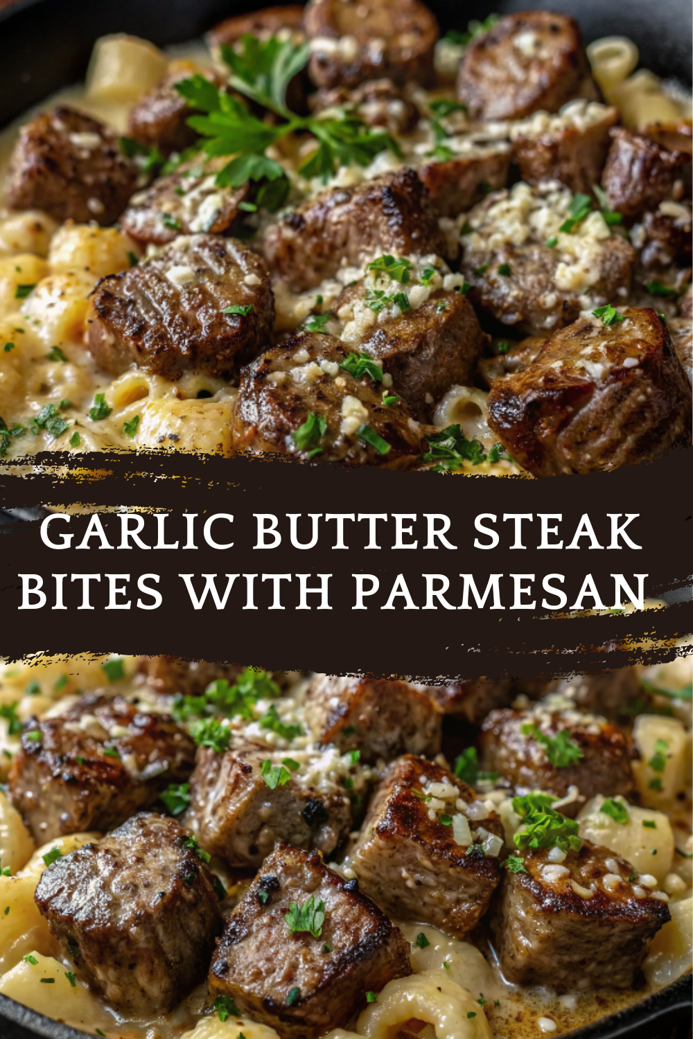 Garlic Butter Steak Bites with Parmesan – Juicy, Savory & Ready in Minutes!