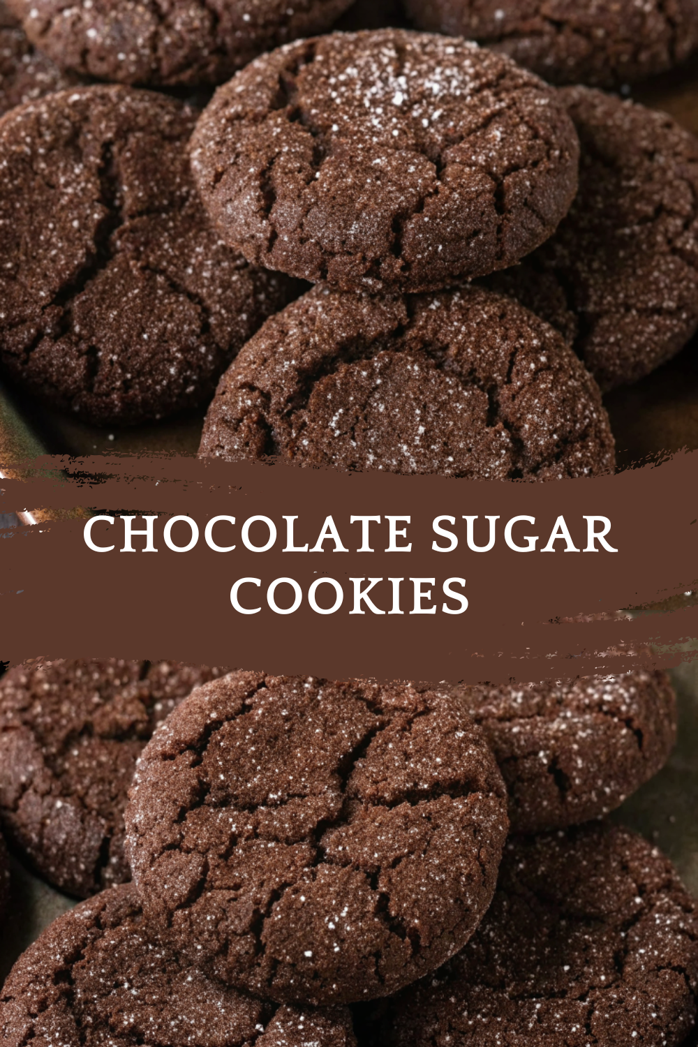 Chocolate Sugar Cookies (Soft & Chewy)
