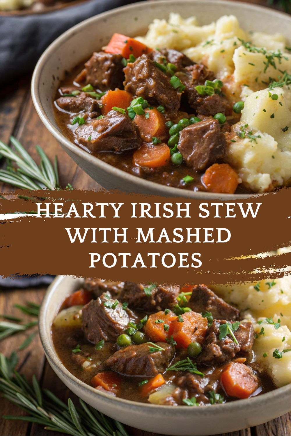 Hearty Irish Stew with Mashed Potatoes — Classic Comfort Food