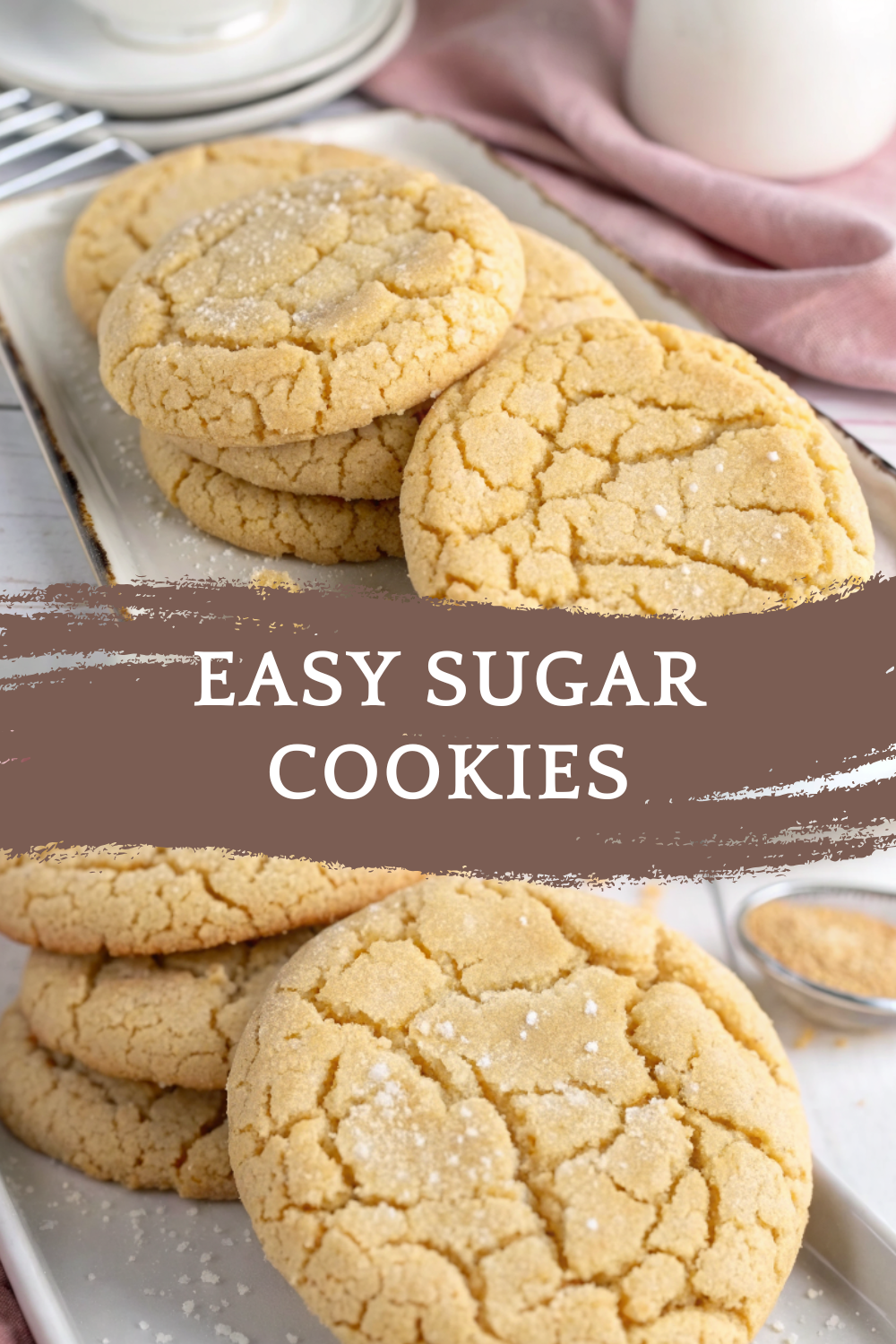 Easy Sugar Cookies (Soft, Sweet & Perfect Every Time)