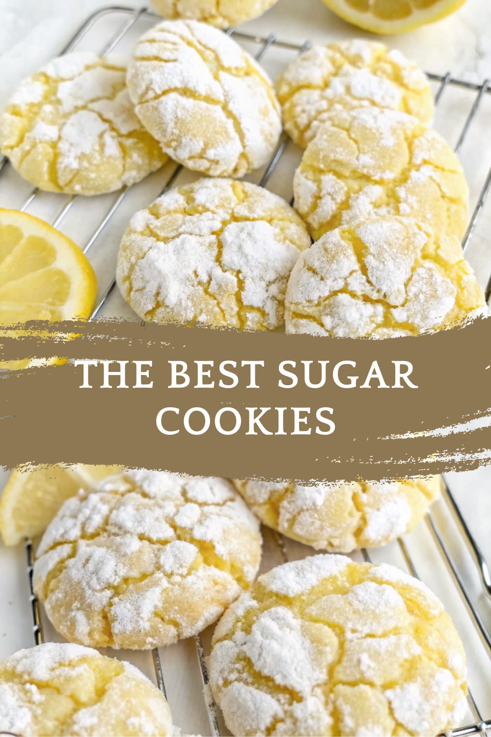 Lemon Crinkle Cookies – Soft, Zesty & Bright as Sunshine