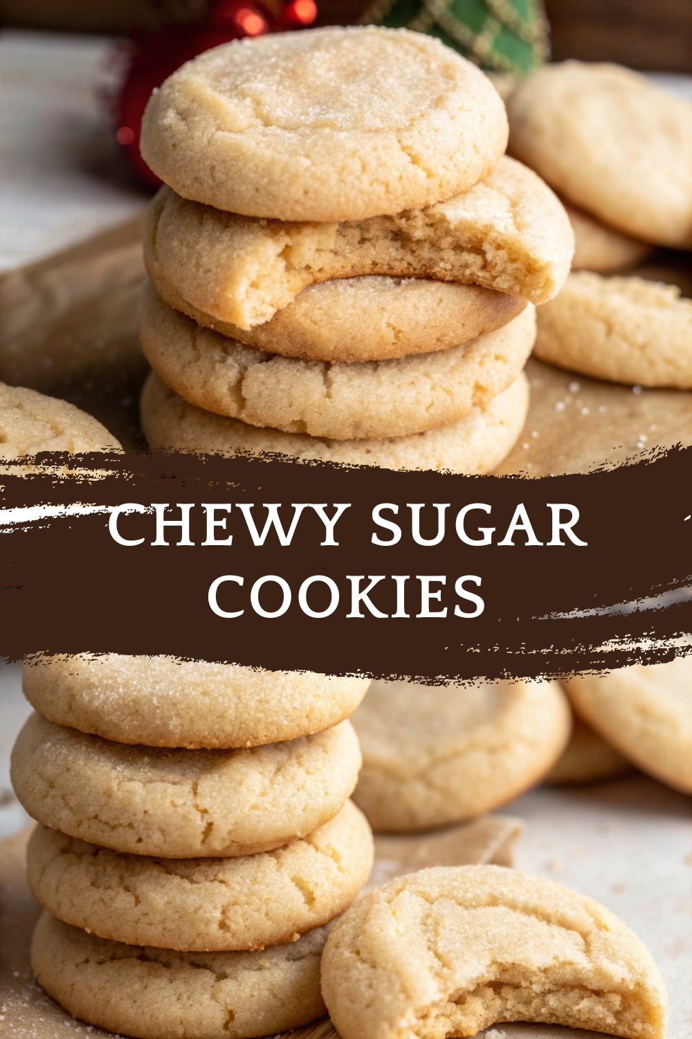 Chewy Sugar Cookies (Soft, Thick & Bakery-Style)