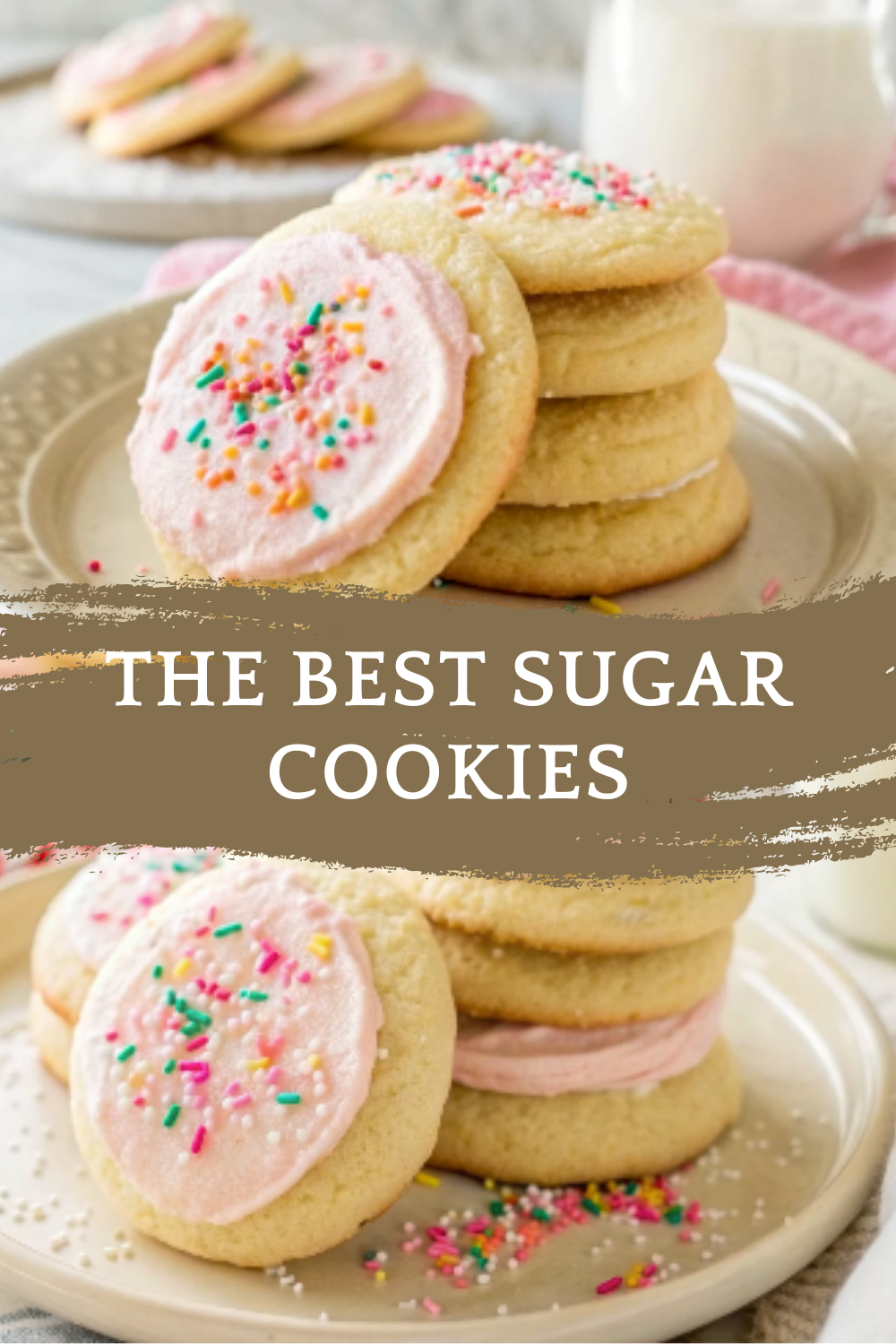 The BEST Sugar Cookies (Soft, Thick & Melt-In-Your-Mouth)