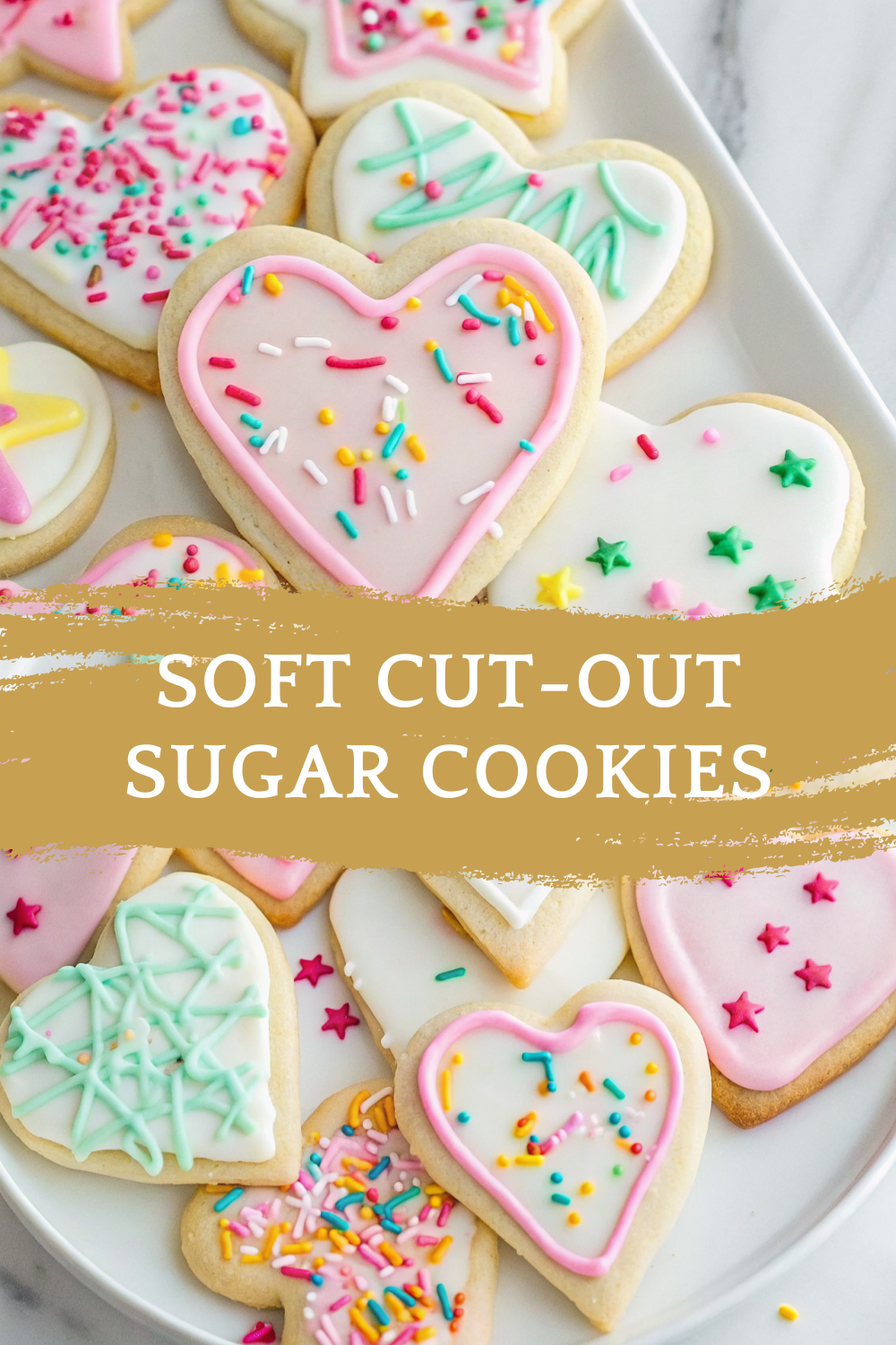 Soft Cut-Out Sugar Cookies – Tender, Buttery & Perfect for Decorating