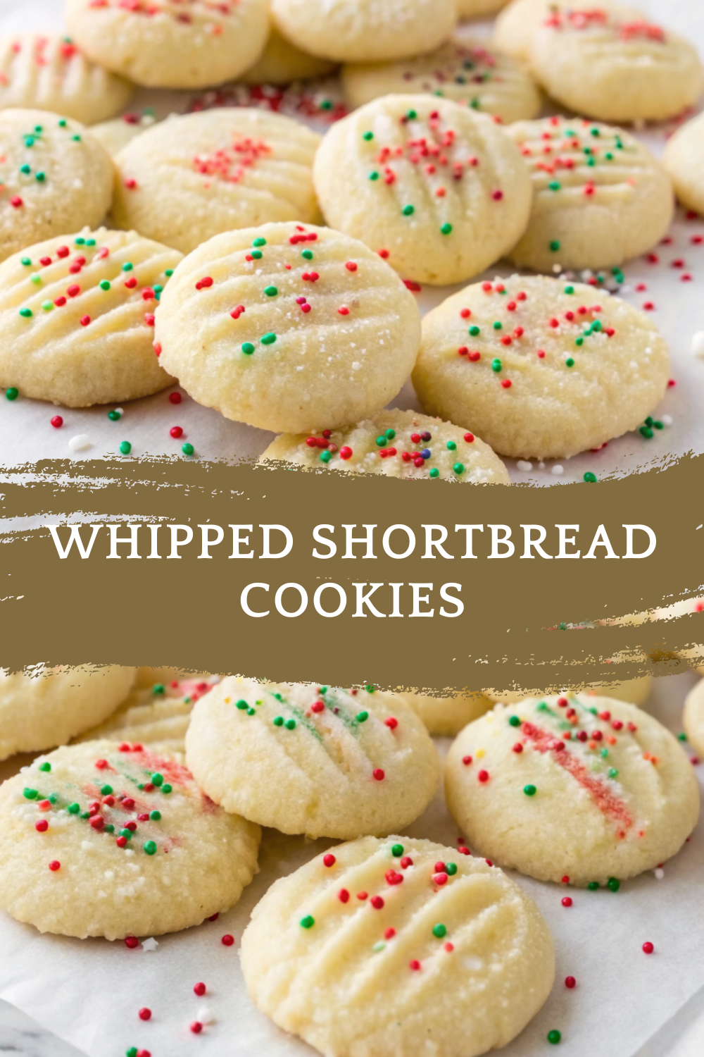 Whipped Shortbread Cookies — Buttery, Light & Melt-In-Your-Mouth