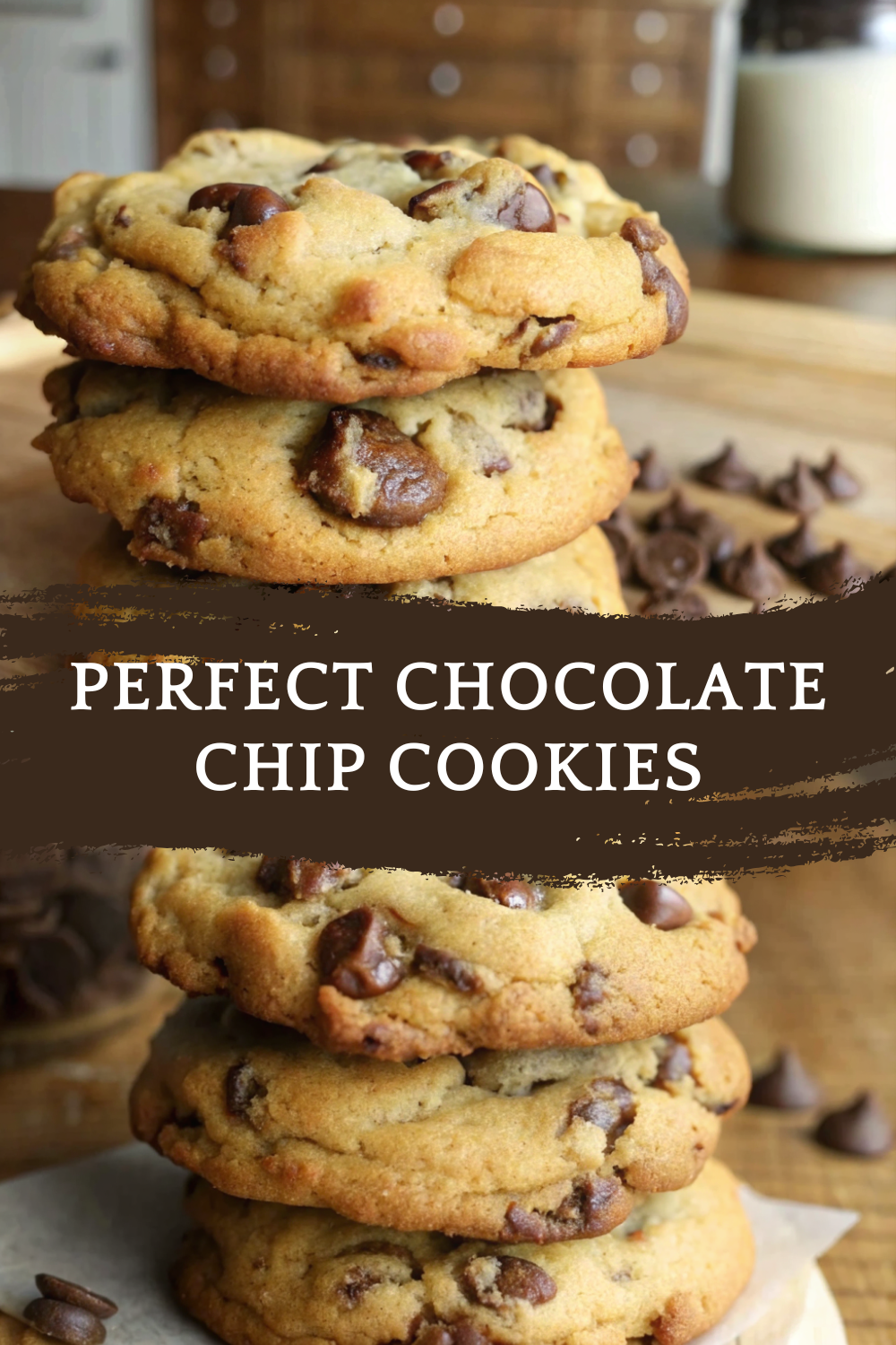 Perfect Chocolate Chip Cookies — Soft, Chewy & Bakery-Style