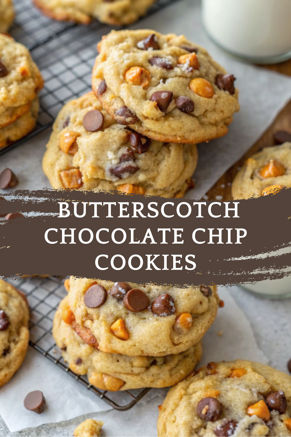Best Ever Butterscotch Chocolate Chip Cookies (with Sea Salt) — Soft, Chewy & Irresistibly Sweet
