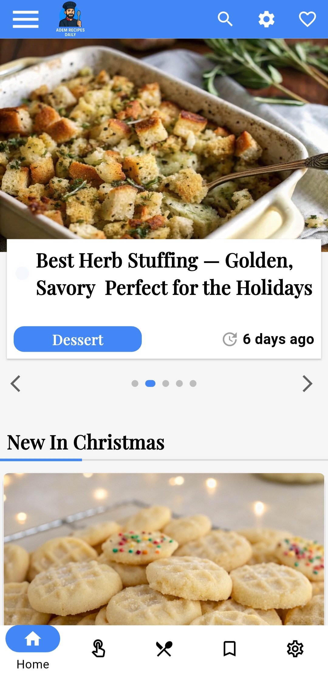 Adem Recipes Daily Preview