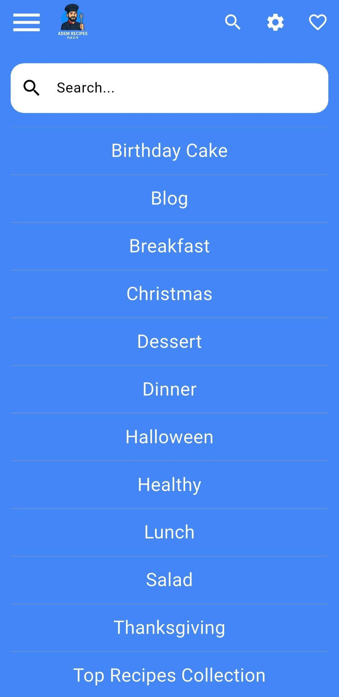 Adem Recipes Daily Preview