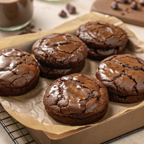 Cookies Made From Brownie Mix — Soft, Fudgy & Ready in Minutes