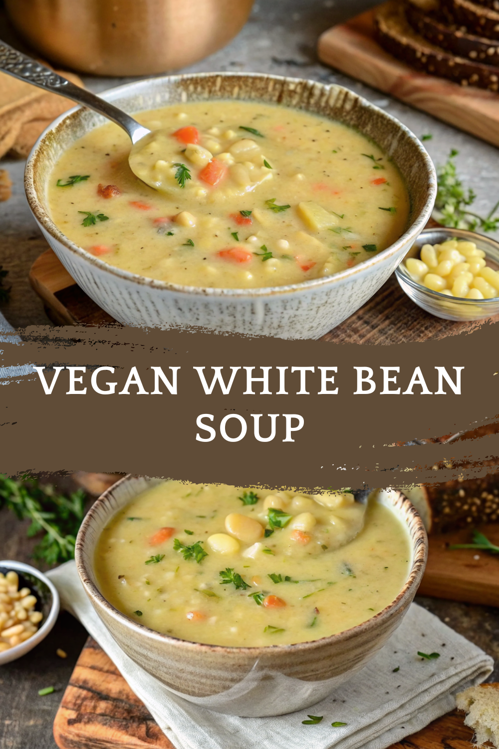 Vegan White Bean Soup – Creamy, Comforting, and Perfect for Cozy Days