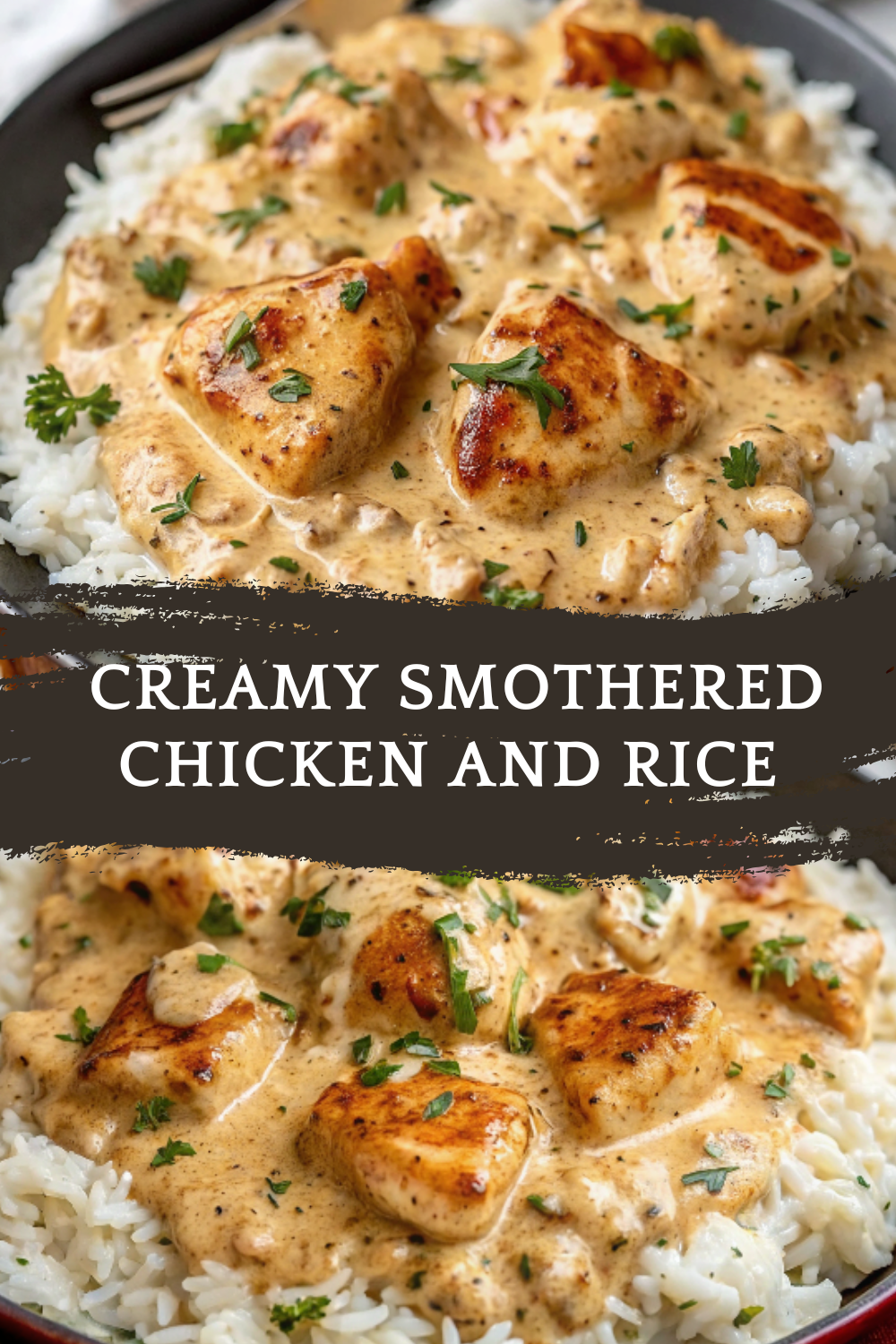 Creamy Smothered Chicken and Rice – Comfort Food Made Easy