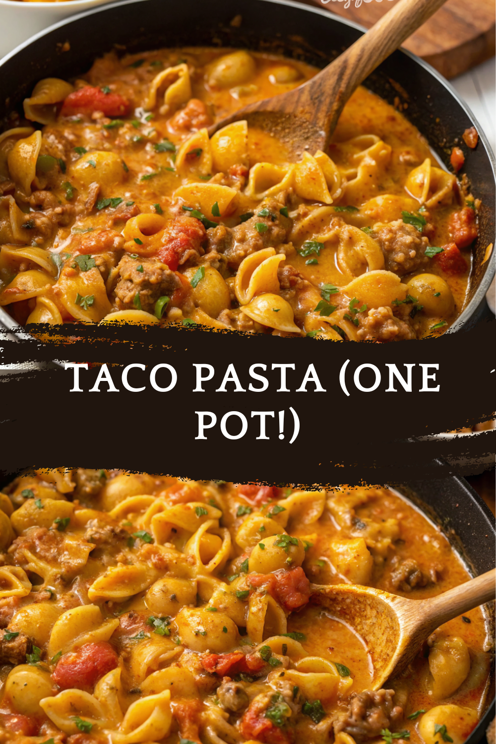 Taco Pasta (One Pot!) – A Cheesy, Hearty, Flavor-Packed Comfort Meal Made Easy in Just One Pot