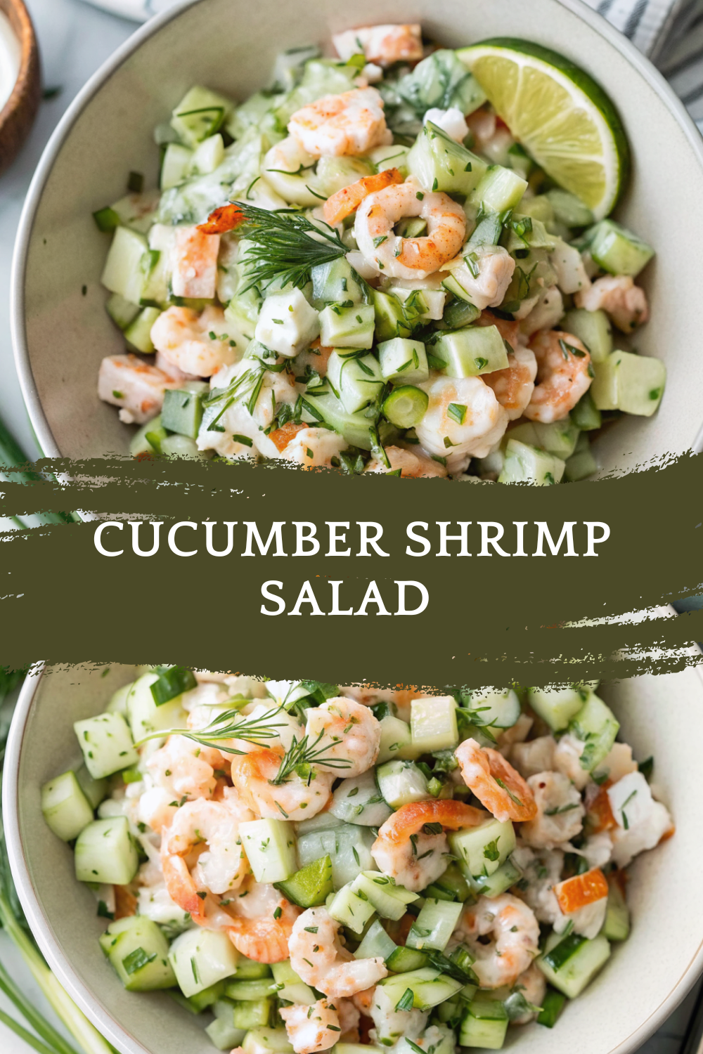 Cucumber Shrimp Salad – Fresh, Creamy and Light