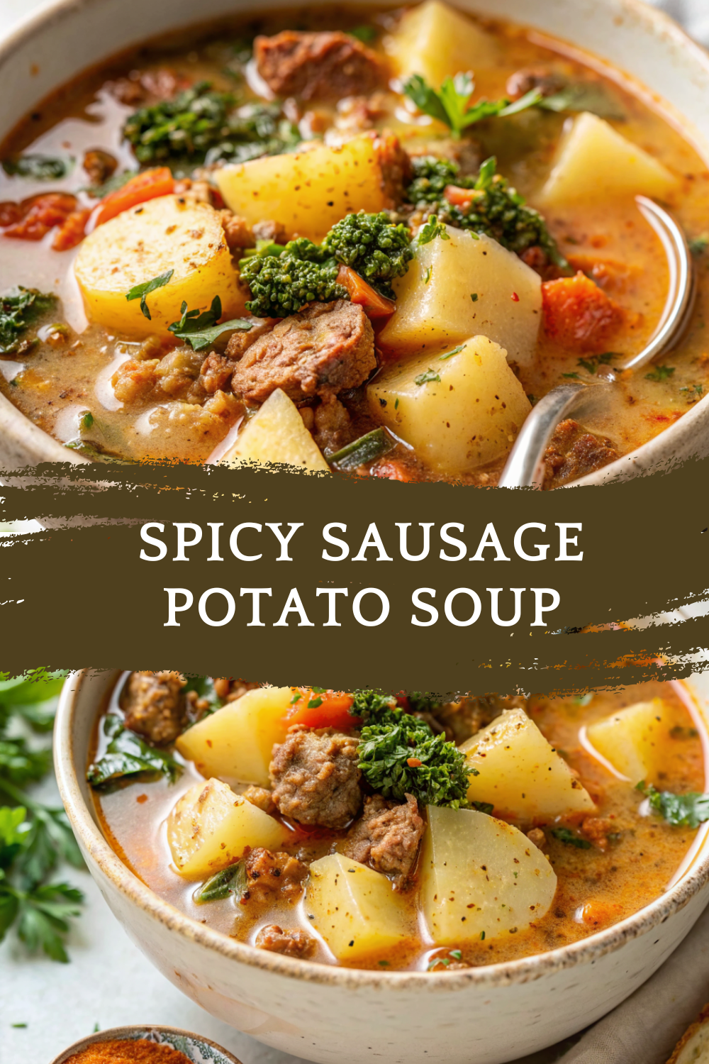 Spicy Sausage Potato Soup – Creamy, Hearty, and Packed with Bold Flavor