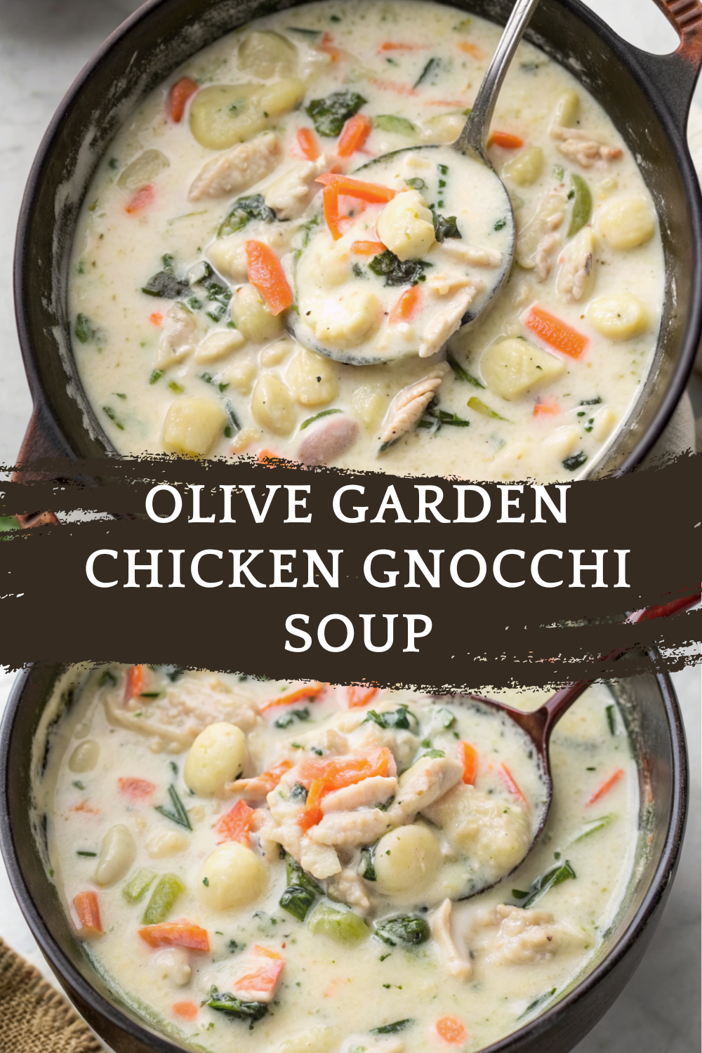 Olive Garden Chicken Gnocchi Soup – Creamy, Cozy, and Loaded with Tender Chicken & Soft Gnocchi