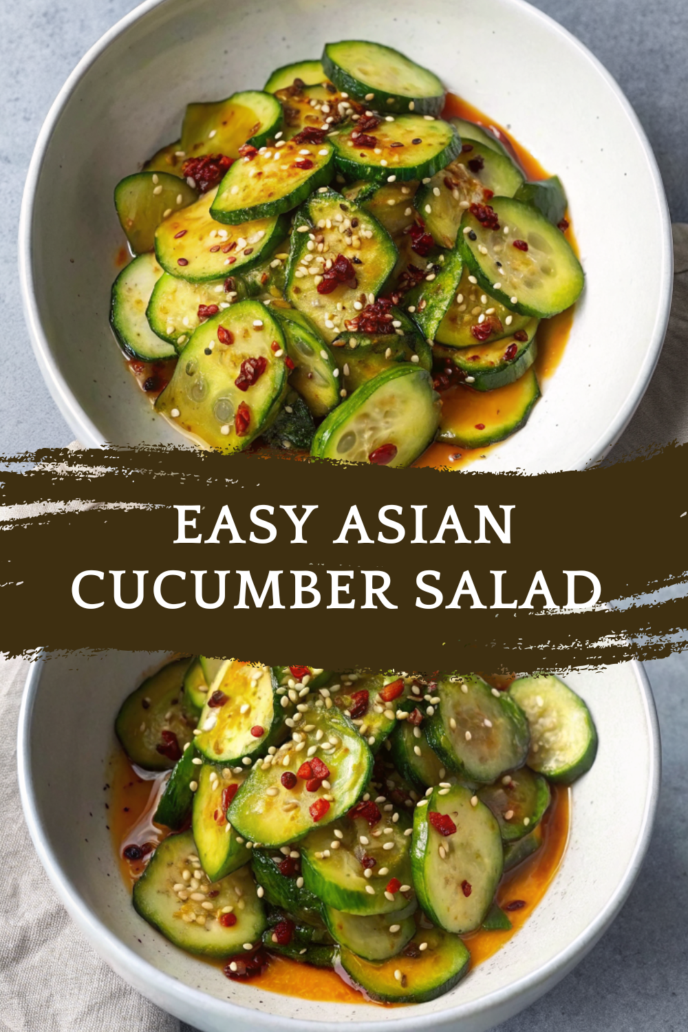 Easy Asian Cucumber Salad – Refreshing, Crunchy, and Boldly Flavorful