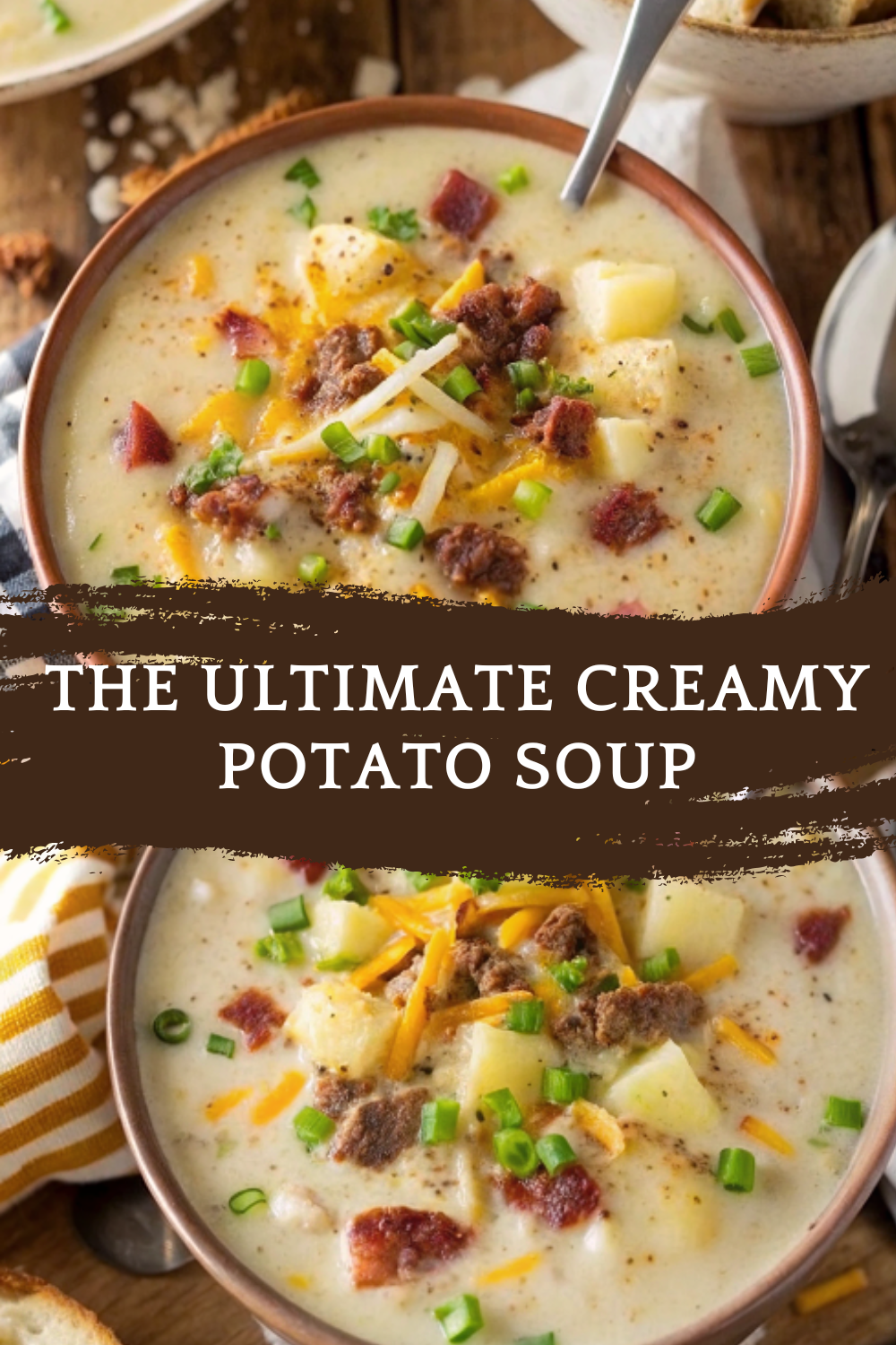 The Ultimate Creamy Potato Soup – Rich, Comforting & Loaded with Ground Beef