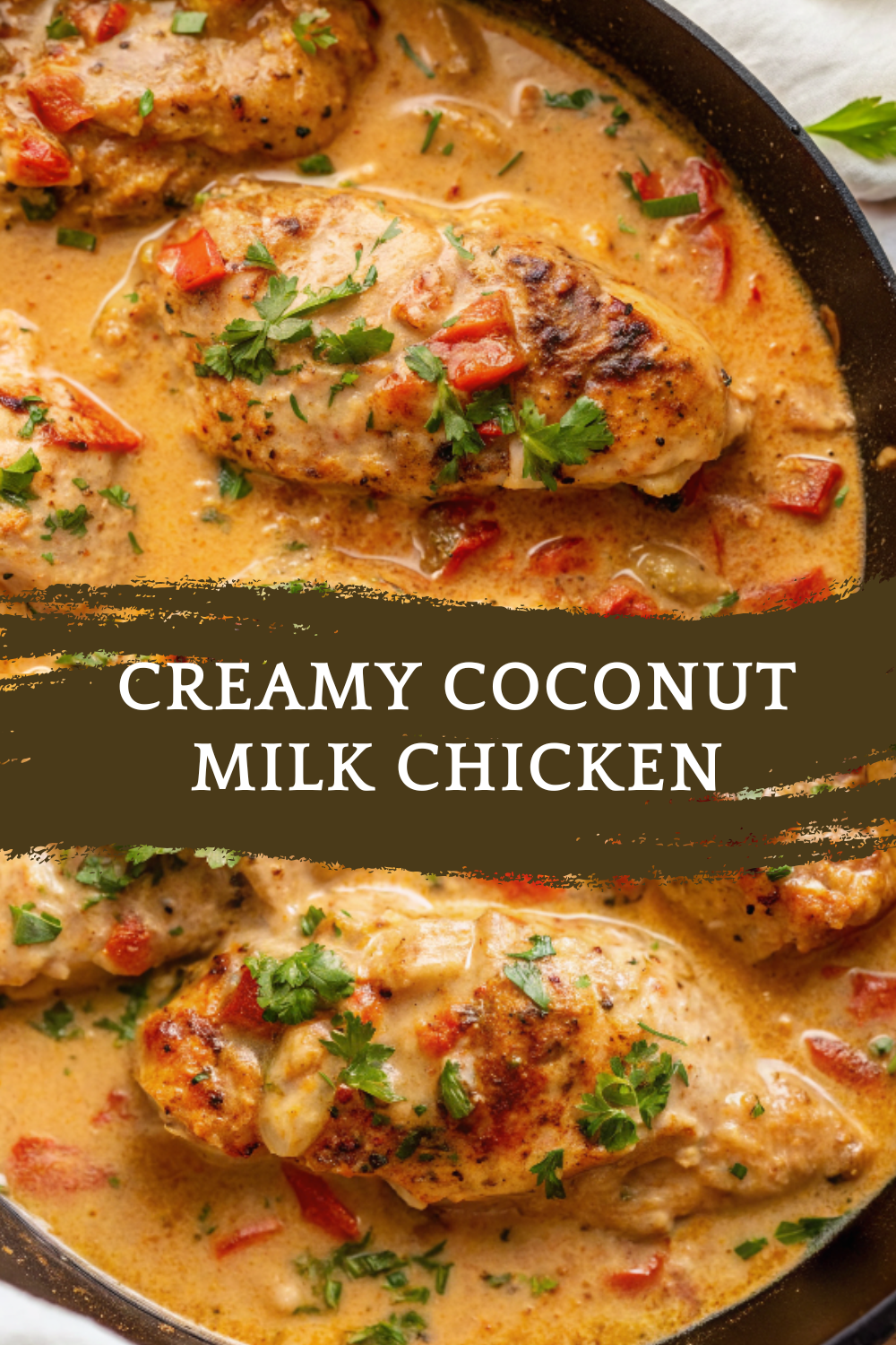 Creamy Coconut Milk Chicken – A Rich, Comforting, Dairy-Free Chicken Dinner with Warm Spices and Silky Coconut Sauce