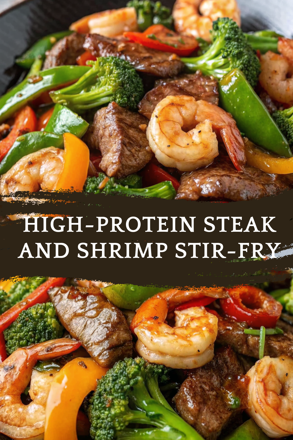 High-Protein Steak and Shrimp Stir-Fry – A Quick, Powerful, Flavor-Packed Dinner Loaded with Lean Protein