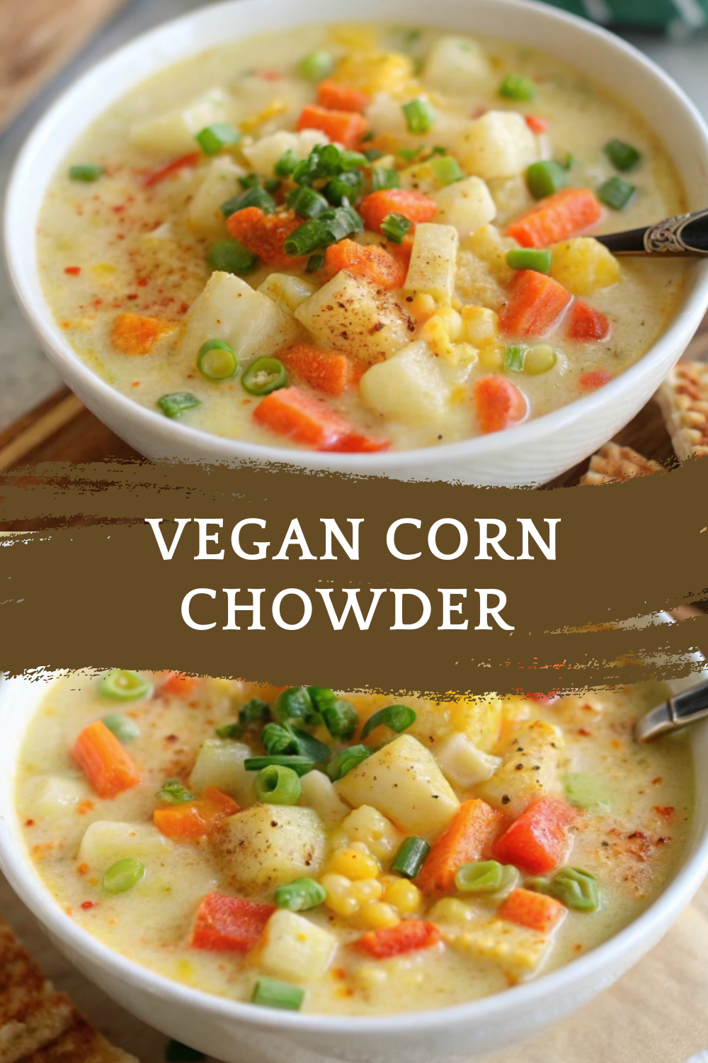 Vegan Corn Chowder – Creamy, Comforting, and One-Pot