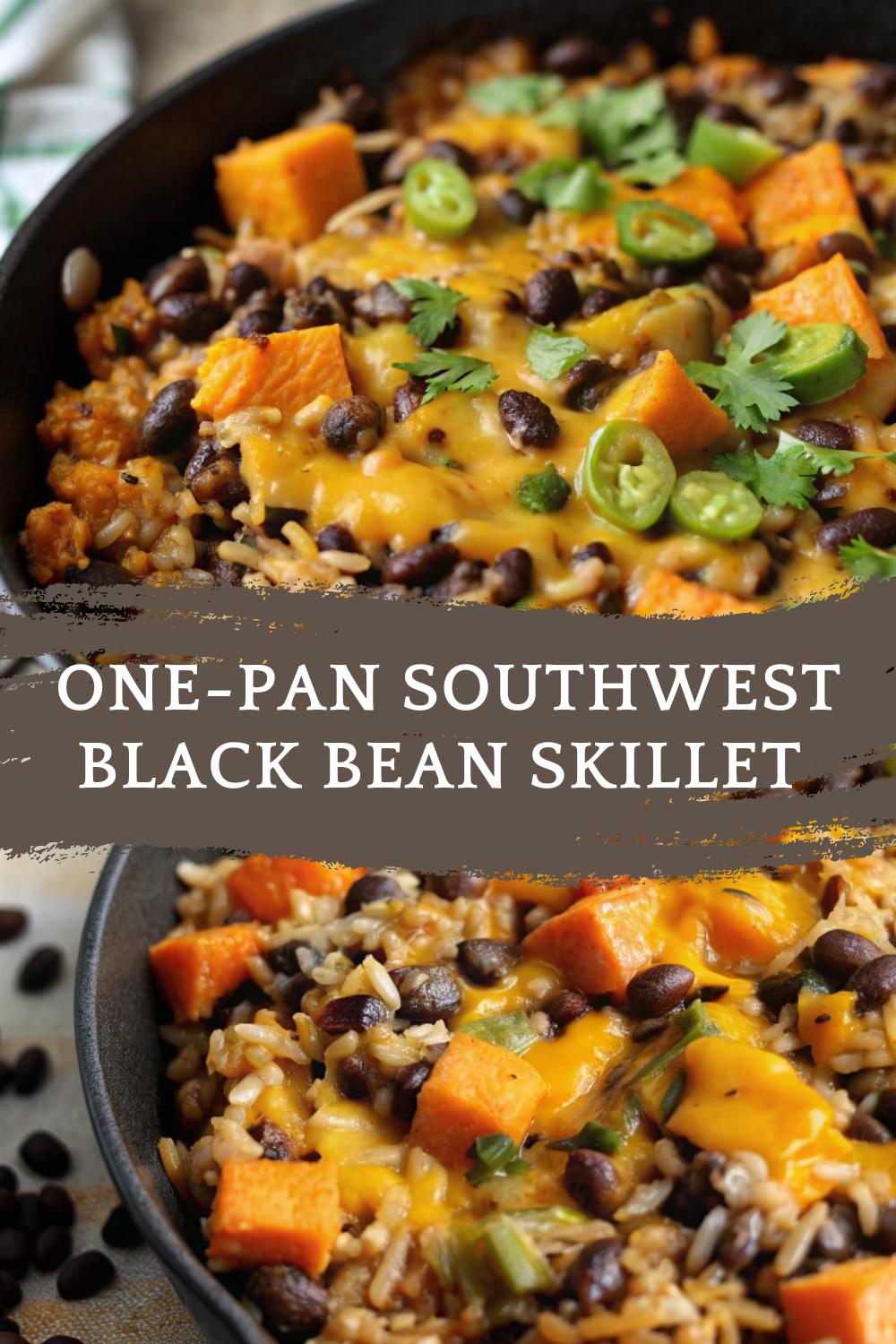 One-Pan Southwest Black Bean Skillet – Hearty, Flavorful, and Easy