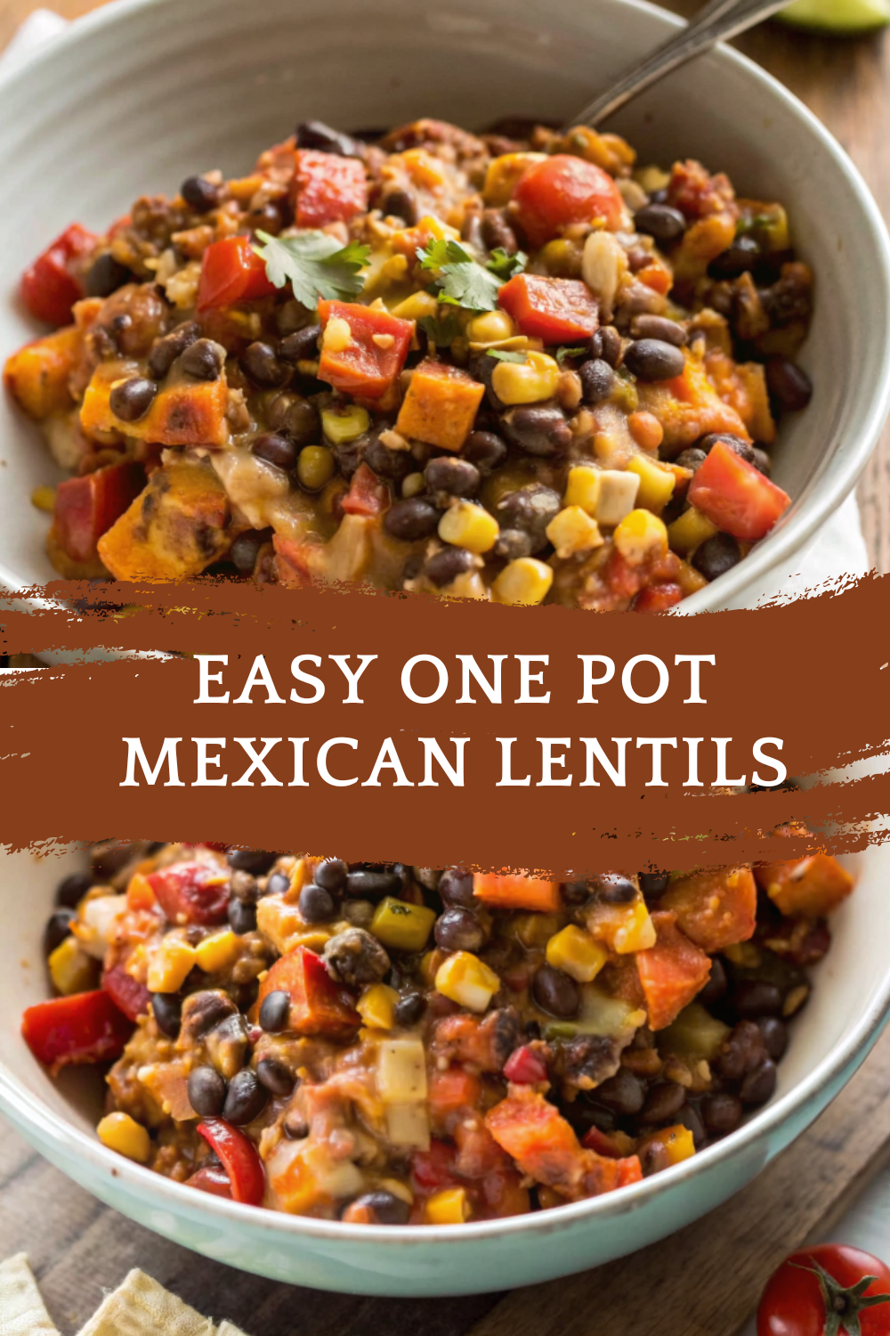 Easy One Pot Mexican Lentils – Hearty, Flavorful & Packed With Protein