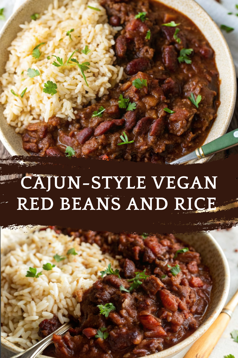Cajun-Style Vegan Red Beans and Rice – Hearty, Smoky, and Deeply Comforting