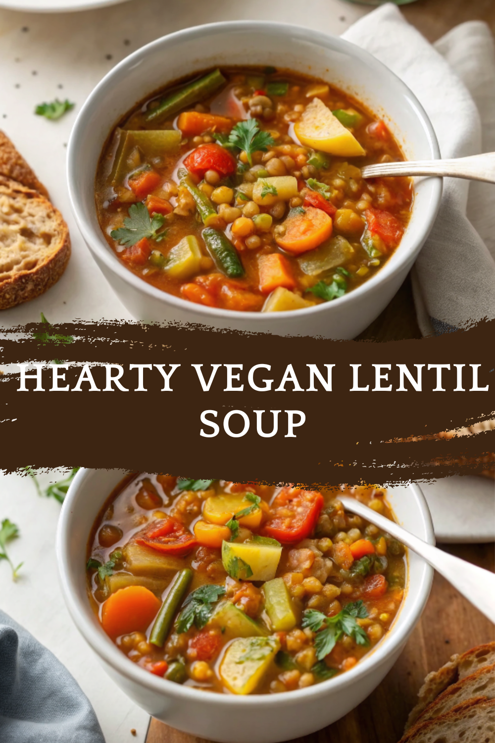 Hearty Vegan Lentil Soup – A Delicious 1-Pot Soup Recipe