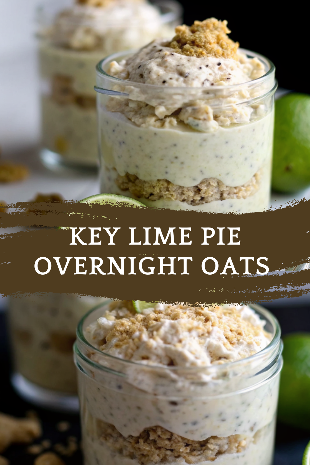 Key Lime Pie Overnight Oats (Vegan) – Creamy, Zesty, and Refreshing