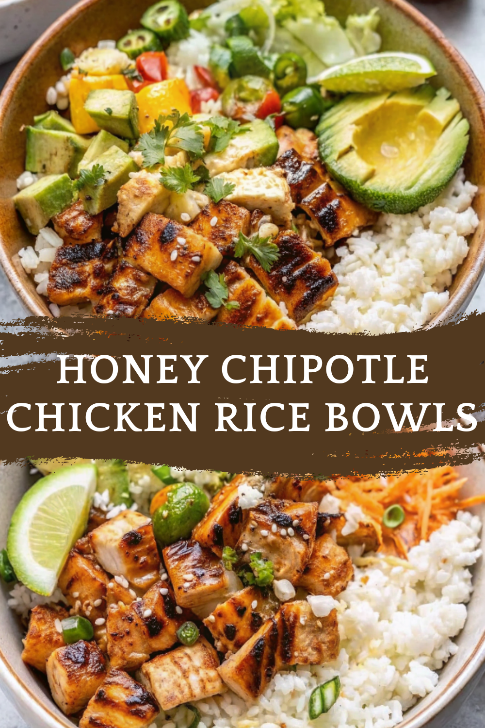 Honey Chipotle Chicken Rice Bowls – Sweet Heat, Smoky & Meal-Prep Perfect