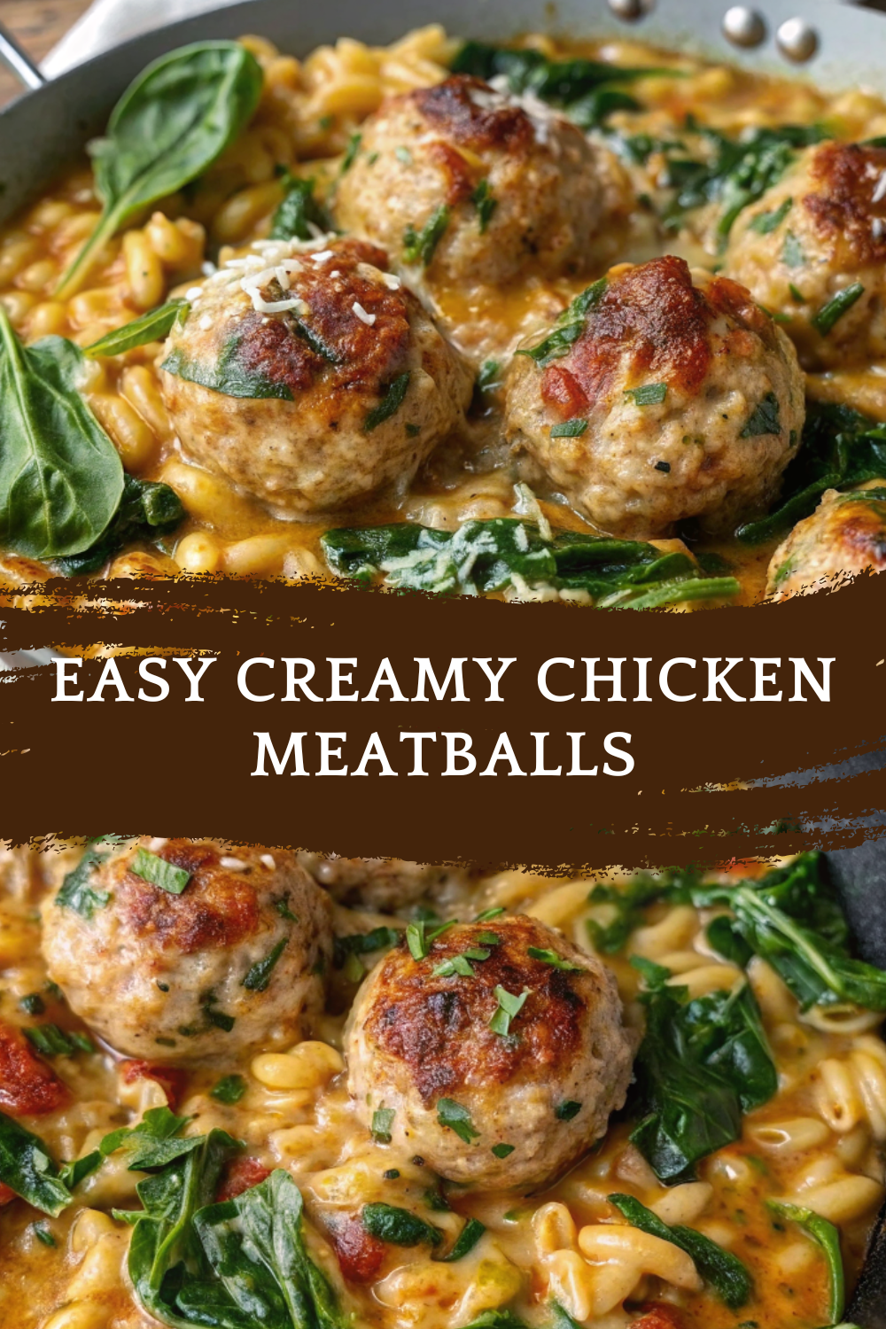 Easy Creamy Chicken Meatballs with Risoni – One-Pan Comfort Dinner Everyone Loves