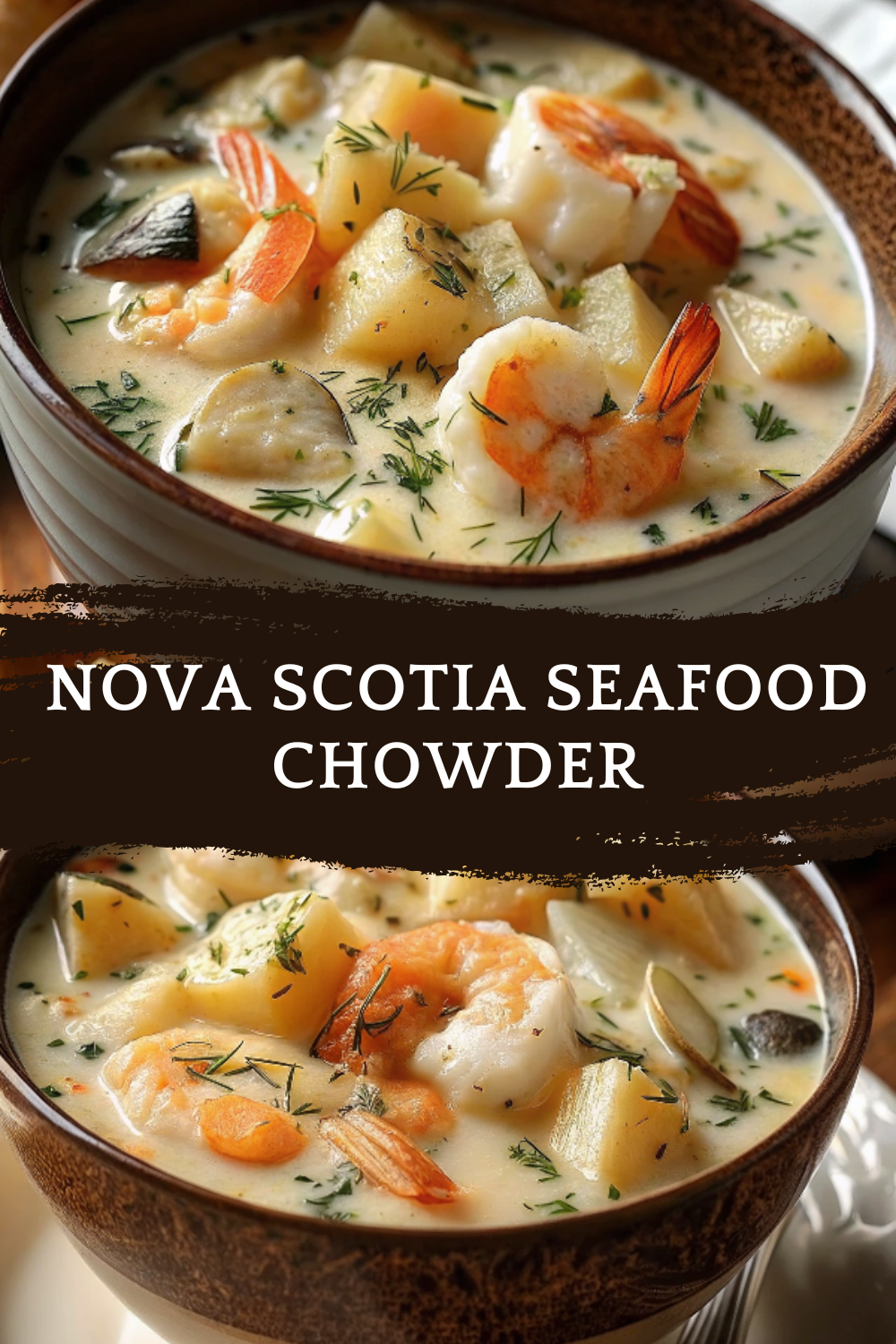Nova Scotia Seafood Chowder – Creamy, Coastal & Comforting