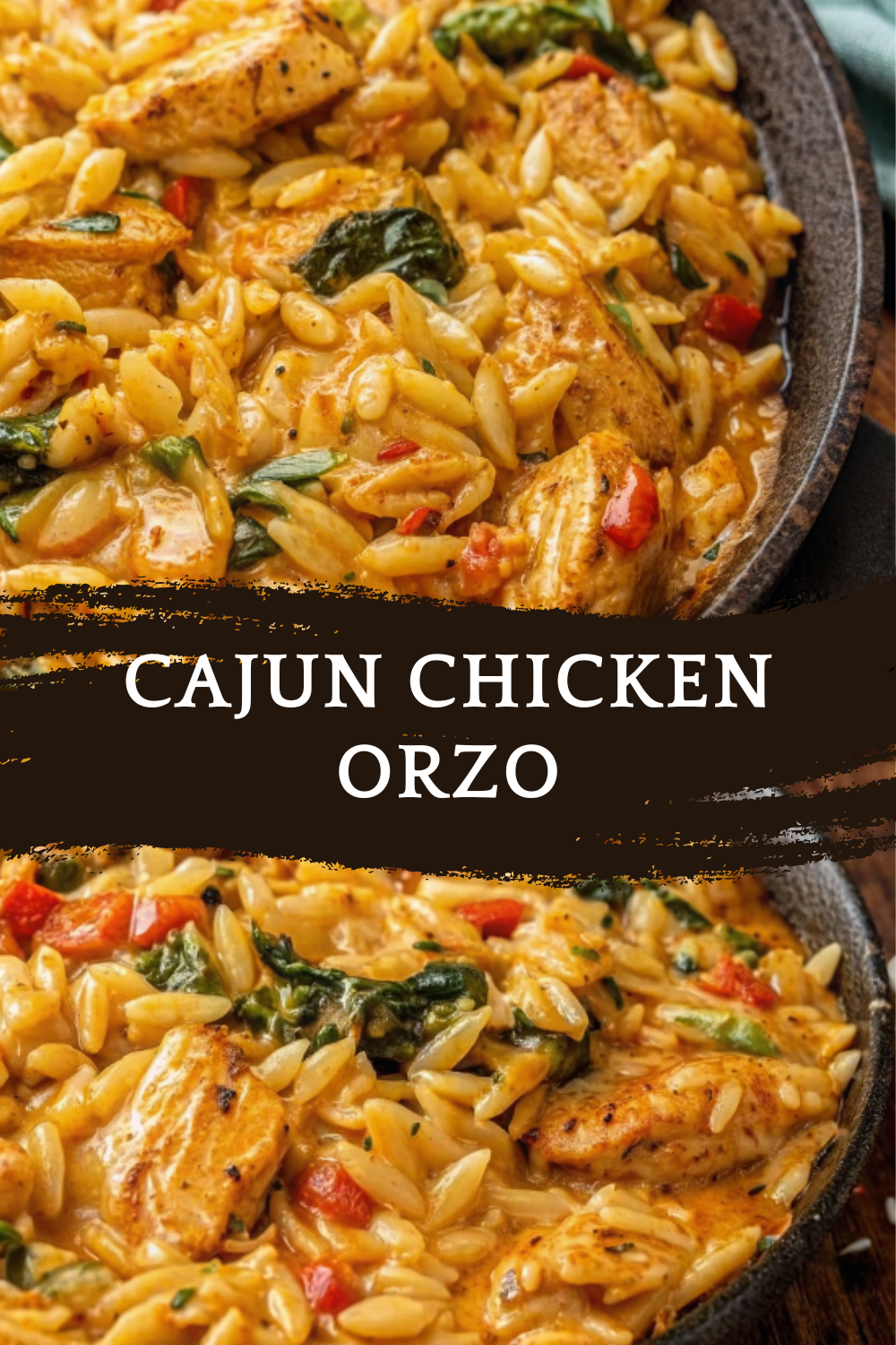 Cajun Chicken Orzo – Creamy, Bold and One-Pan Comfort Dinner