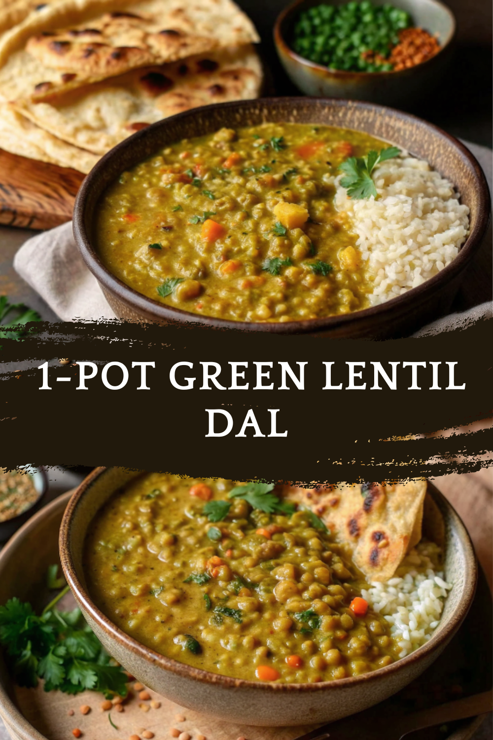 1-Pot Green Lentil Dal – A Cozy, Protein-Rich, One-Pot Comfort Meal Packed with Warm Spices and Plant-Based Goodness