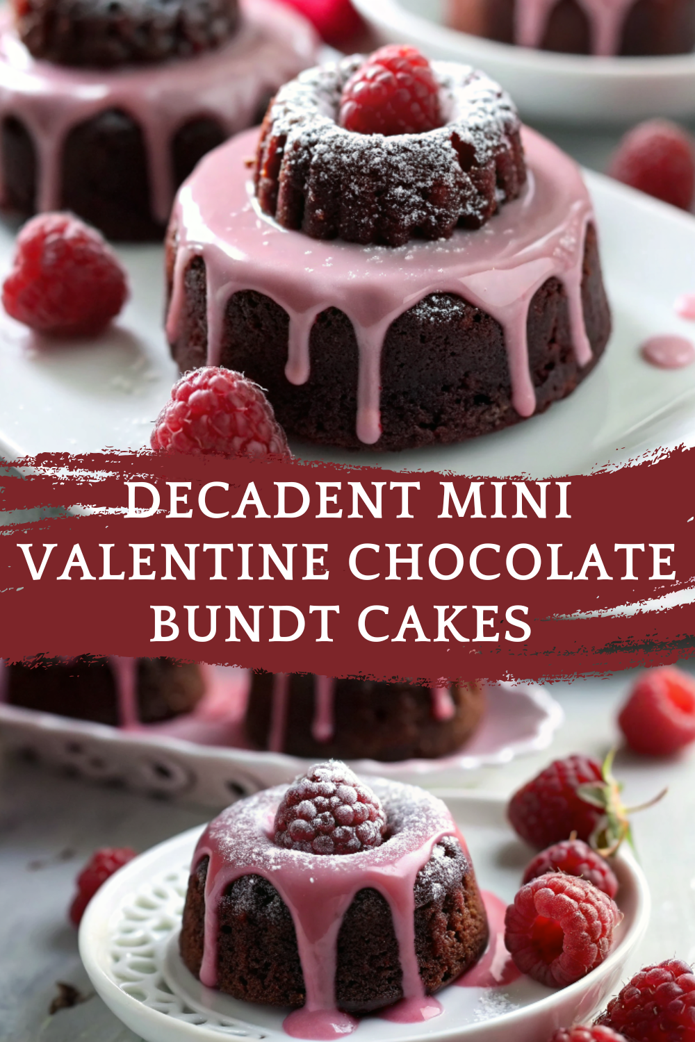 Decadent Mini Valentine Chocolate Bundt Cakes – Rich, Romantic & Easy to Make