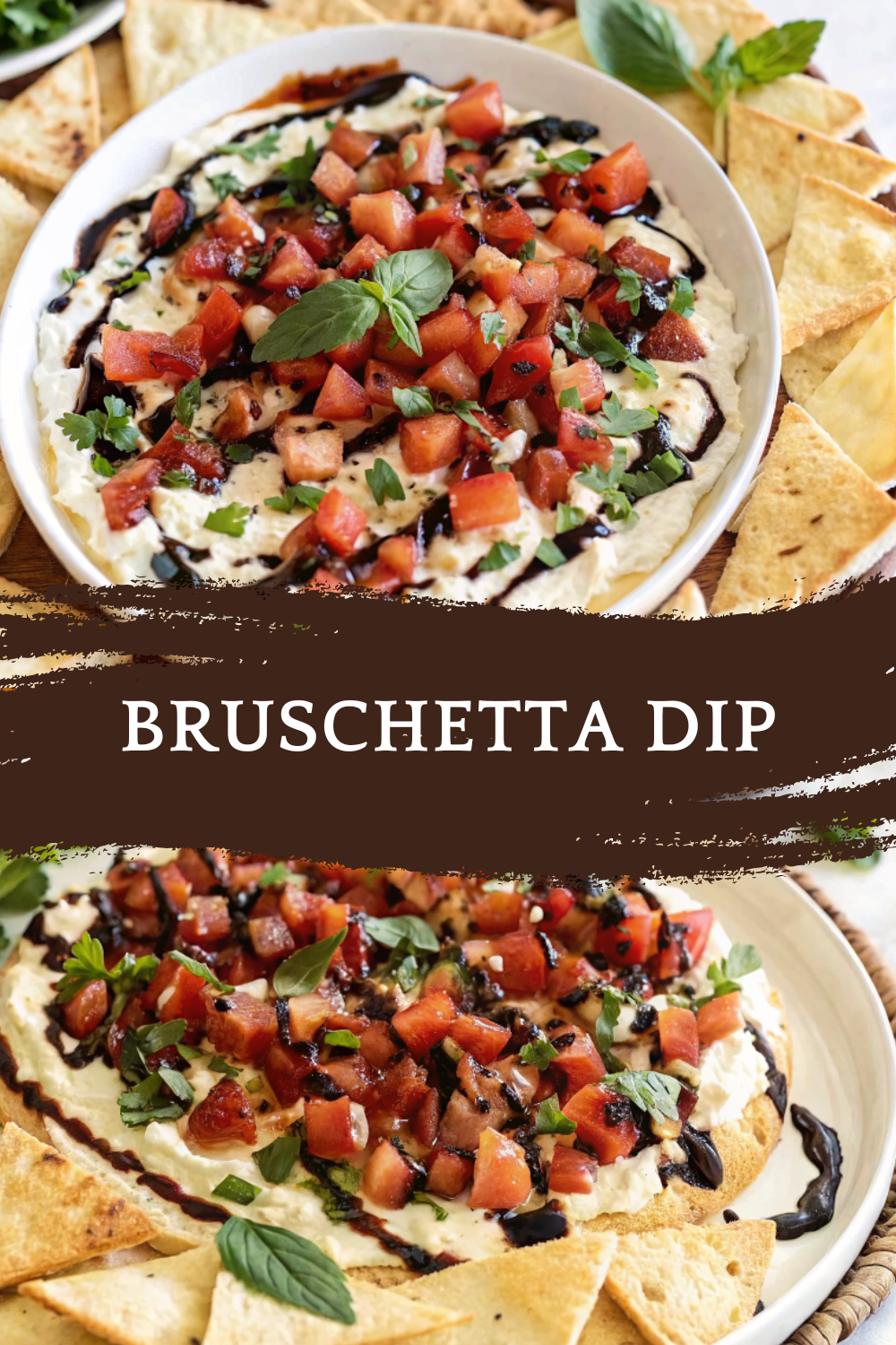 Bruschetta Dip – Fresh, Creamy & Perfect for Parties