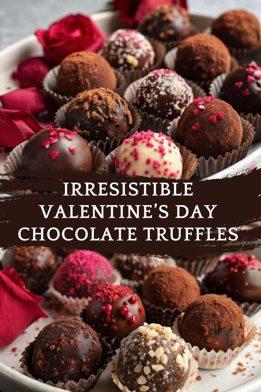Irresistible Valentine’s Day Chocolate Truffles – Rich, Elegant, and Made with Love